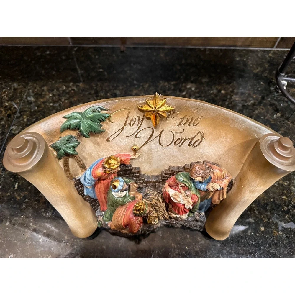 Nativity Tabletop Display -‎ Beautiful & Colorful Resin